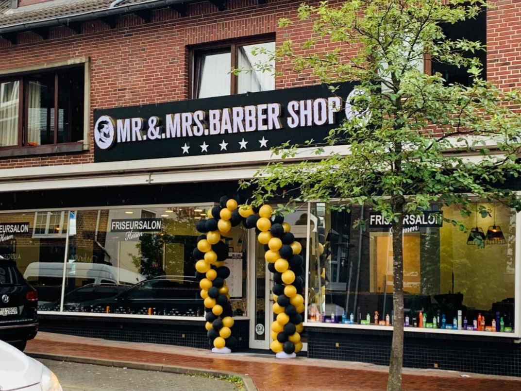Außenansicht Mr. & Mrs. Barber Shop, Neue Straße Buchholz